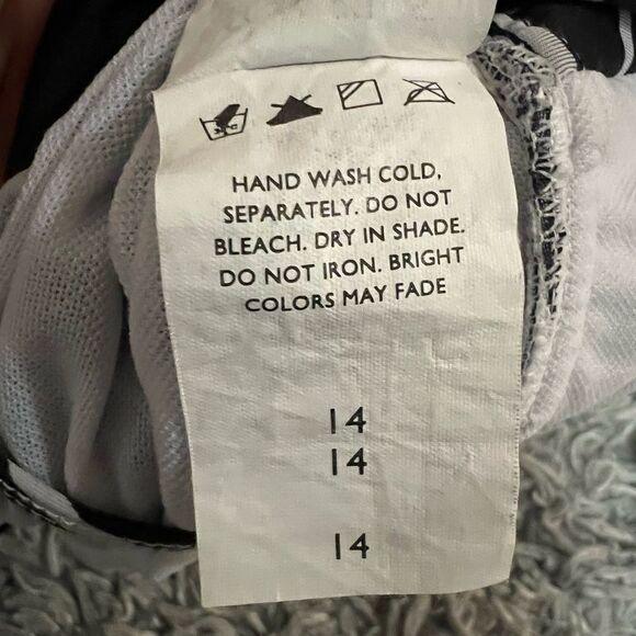 Jantzen Women Black/light gray swimming suit sz 14 - Picture 11 of 11